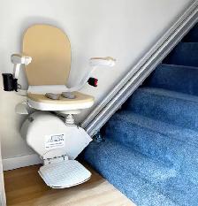 Stairlift Swivel Rotates Foldable