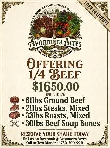 Beef for any freezer size!