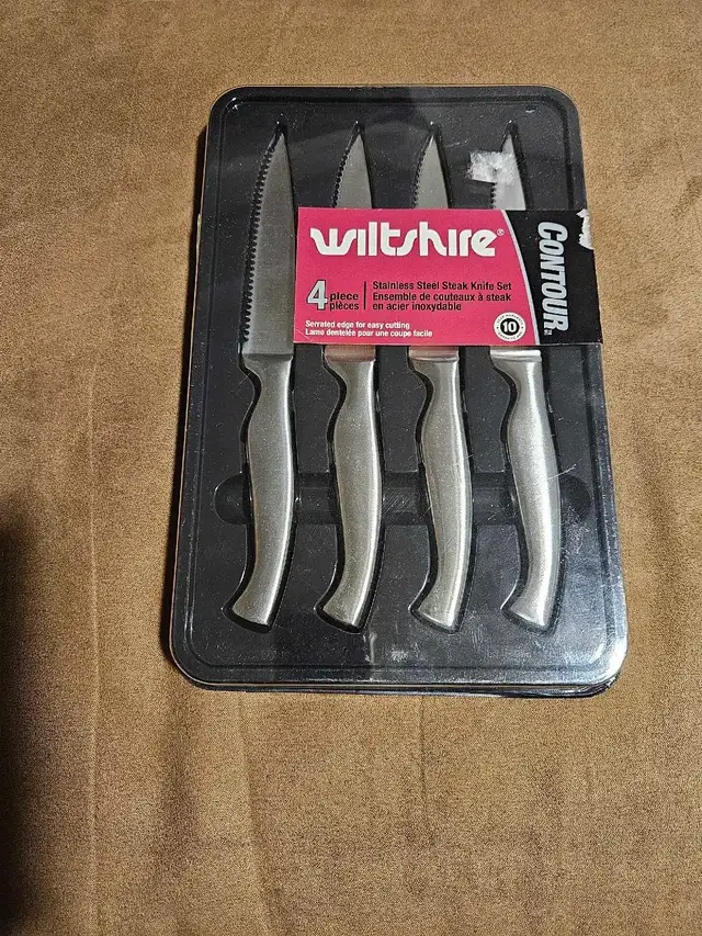 Wiltshire Contour 4-Piece Steak Knife Set
