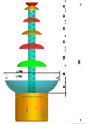 110V 304SS 6-tiers Chocolate Fountain Digital Show Button 153167 - Photo 9