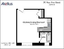 Renovated studio near blvd Saint-Laurent - ID 1090 - Photo 12