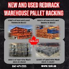 HUGE SELECTION OF PALLET RACKING AND SHELVING