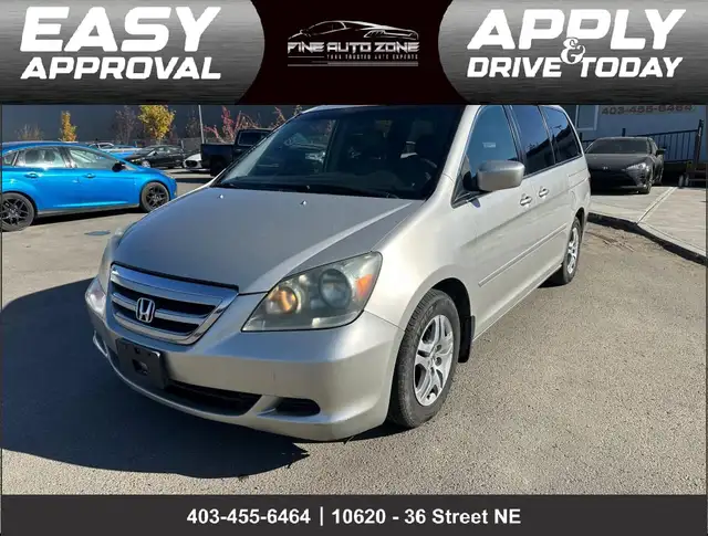 2005 Honda Odyssey EX-L : Sunroof, Power Sliding Doors, Leather