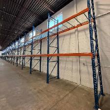 16' x 42' Bolted Style Uprights Pallet Racking REDI RACK