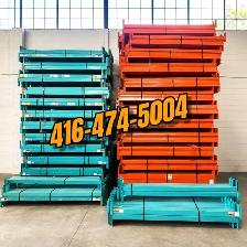 USED Redi rack Beams 8' long x 4" Pallet Racking rack beams