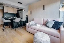 Loft studio entièrement meublé à louer Saint-Jean-Baptiste juill