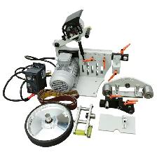 Belt Sander 63-71" Belt Grinder Double Stands 190238 - Photo 3