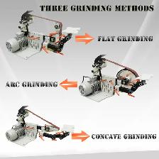 Belt Sander 63-71" Belt Grinder Double Stands 190238 - Photo 5