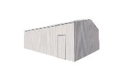 DOUBLE METAL STORAGE BARN GARAGE SHED BUILDING & ROLL UP DOORS - Photo 2