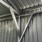 DOUBLE METAL STORAGE BARN GARAGE SHED BUILDING & ROLL UP DOORS - Photo 6