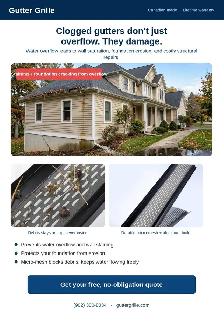 Gutter Grille - Stop leaves from clogging your gutters forever!