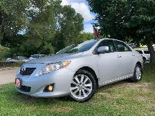 2009 Toyota COROLLA LE sunroof leather CERTIFIED