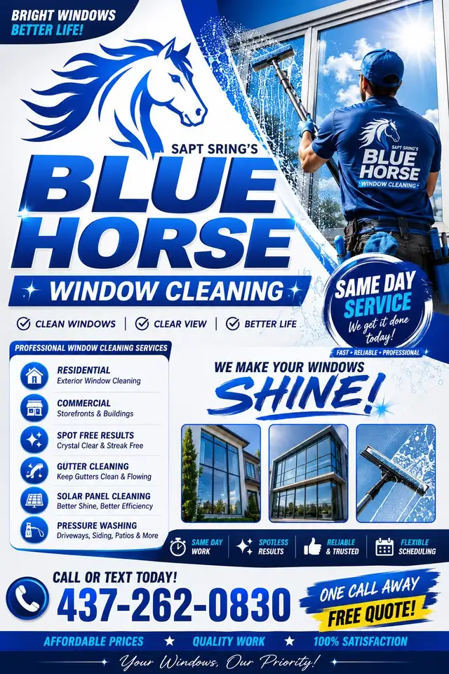 cleaning windows