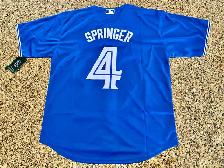 Toronto Blue Jays George Springer Jersey - Blue (Large) - Photo 2
