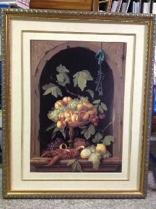 Magnifique tableau en toile  et peinture de fruits - Photo 4