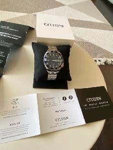 Brand new men’s Citizen Eco Drive blue dial 42 mm. $300 - Photo 5