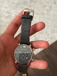 $100 Men’s Emporio Armani Luigi Grey Dial Chronograph Quartz - Photo 2