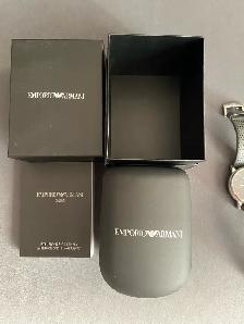 $100 Men’s Emporio Armani Luigi Grey Dial Chronograph Quartz - Photo 8