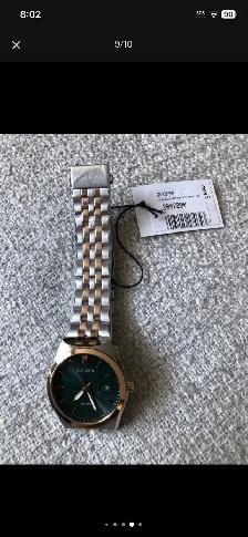 Brand new men’s Citizen Eco Drive Corso Green Dial 40 mm - Photo 2