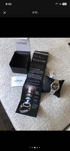 Brand new men’s Citizen Eco Drive Corso Green Dial 40 mm - Photo 3