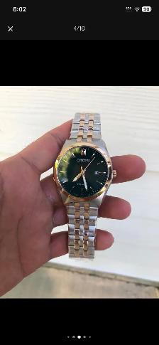 Brand new men’s Citizen Eco Drive Corso Green Dial 40 mm - Photo 7