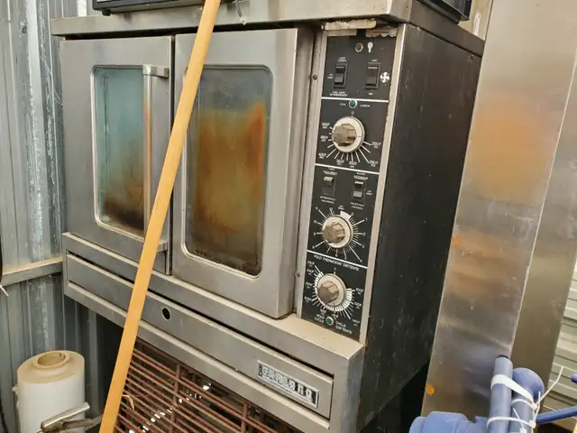 TWO NATURAL GAS CONVECTION OVENS GARLAND