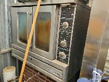 TWO NATURAL GAS CONVECTION OVENS GARLAND