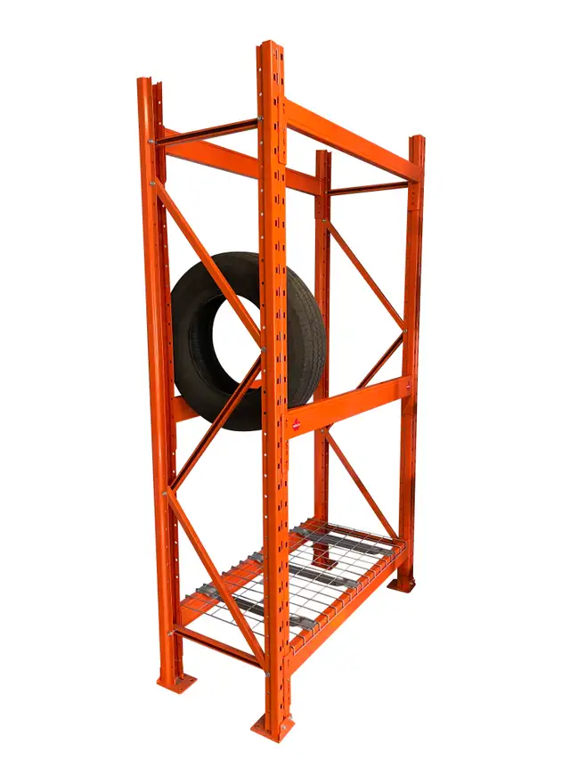 24" Deep tire racking / storage rack - Redirack type