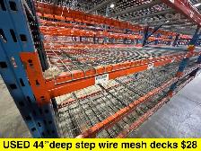 USED PALLET RACKING - 10’ tall x 44" with 8’ beams - Photo 7