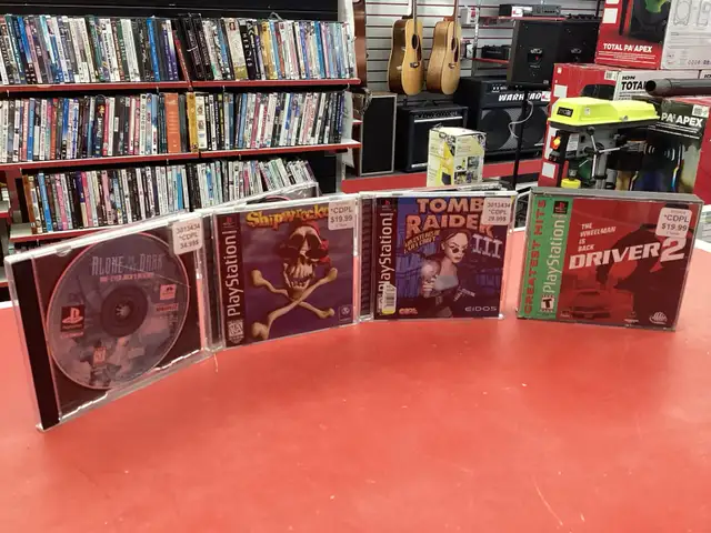 Jeux de ps1 a prix varier