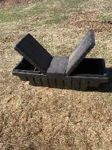 Black Truck Storage Box Quarter Tonne