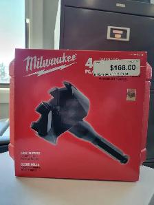 Milwaukee Selfeed Bit Kit (4-Piece)