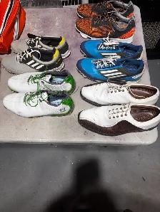 5 pairs of men’s golf shoes