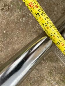 Pool Ladder Stainless Steel Metallic Silver Safety Hand Rail - Photo 2