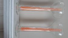 2 GRANDS CHANDELIERS EN VERRE 10'HAUT CHANDELLES: $10.00 CHACUNE - Photo 3