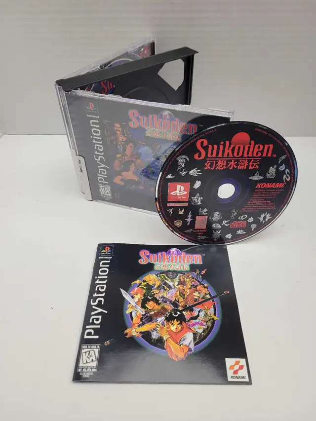 PS1 Suikoden - Complete