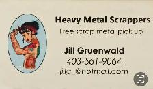 scrap metal pick up