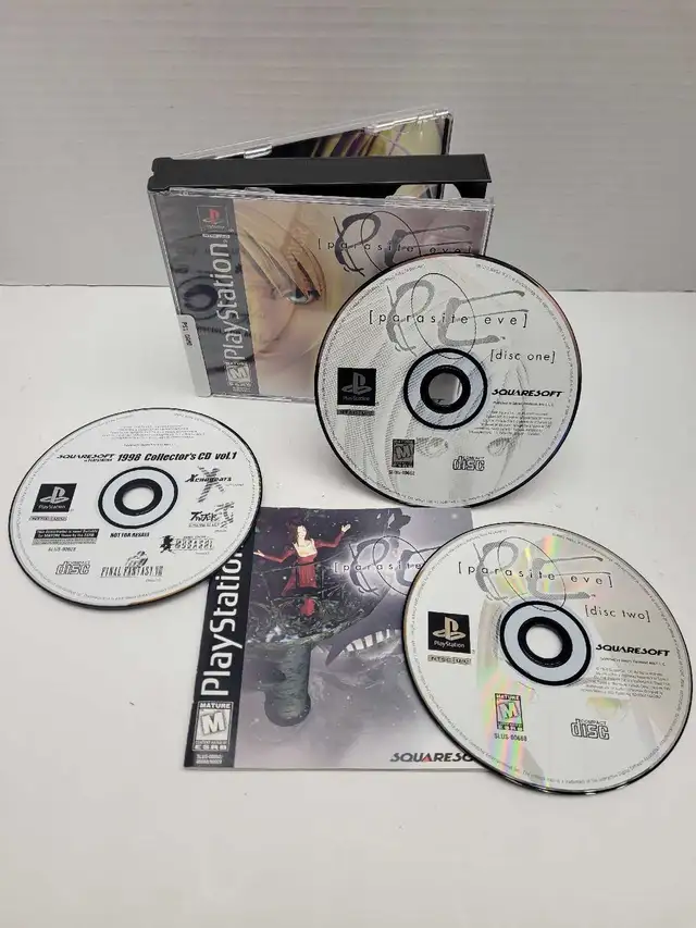 PS1 Parasite Eve - Complete w/bonus disc