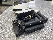 PS4 VR CUH-ZVR2 Headset With 2 Wand Controllers - Photo 2