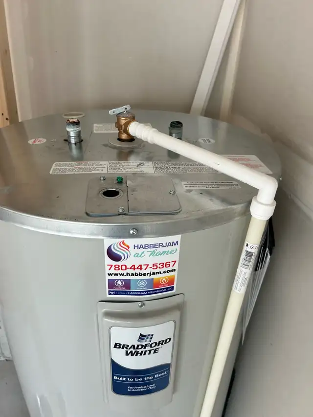 Bradford water heater. New