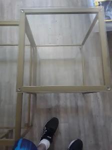 Glass top coffee table and end tables. - Photo 3