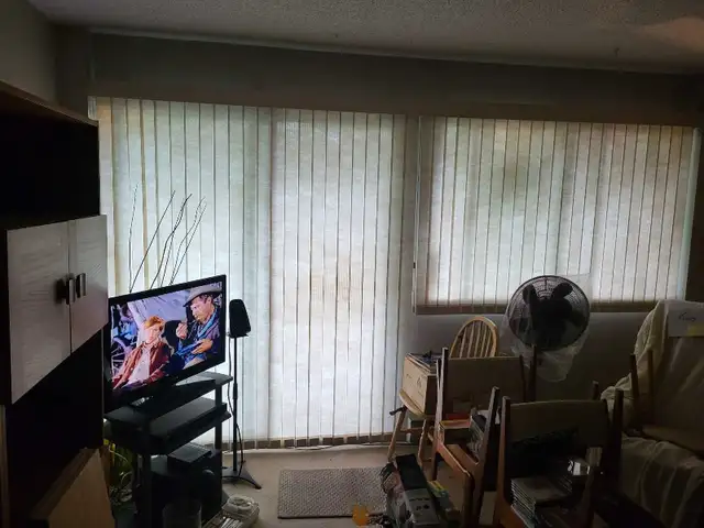 BLINDS VIRTICAL  (BEIGE) LIVING ROOM/BEDROOM
