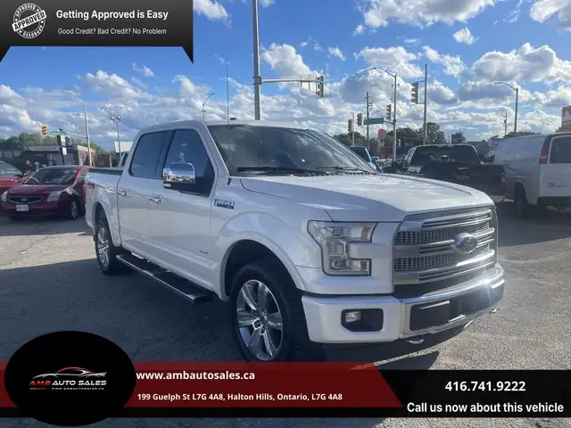 2017 Ford F-150 Platinum SuperCrew, 4WD, Navi, Camera, Pano, Key