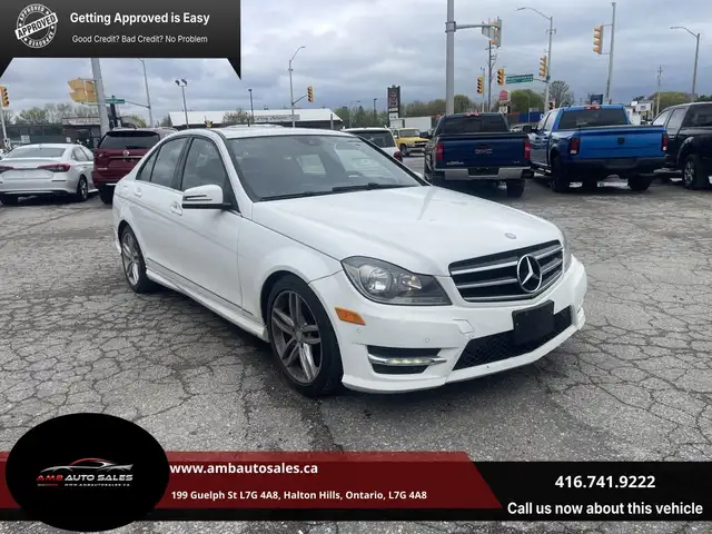 2014 Mercedes-Benz C-Class C300, 4MATIC, Navi, Camera, Sunroof,