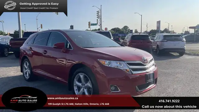 2014 TOYOTA Venza XLE, V6, AWD, Camera, Leather, Bluetooth, Cer