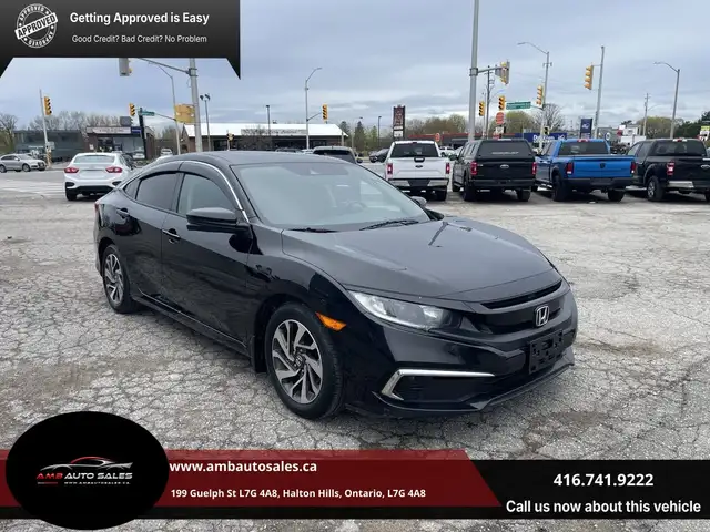 2020 Honda Civic EX, 2Cameras, Sunroof, Lane Assist, Adaptive, K