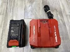 Hilti C 8-22 Charger and B22 Nuron 12AH Battery - Photo 2
