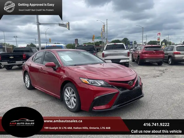 2021 TOYOTA Camry SE, AWD, Leather, Camera, Lane Assist, Adaptiv