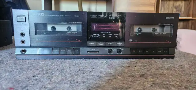 Nikko ND100W lecteur cassette double stereo retro