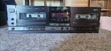 Nikko ND100W lecteur cassette double stereo retro